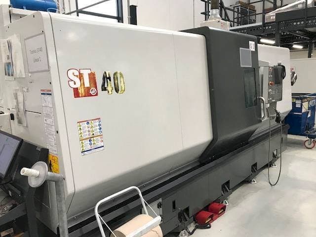 Вид станка HAAS ST40  спереди