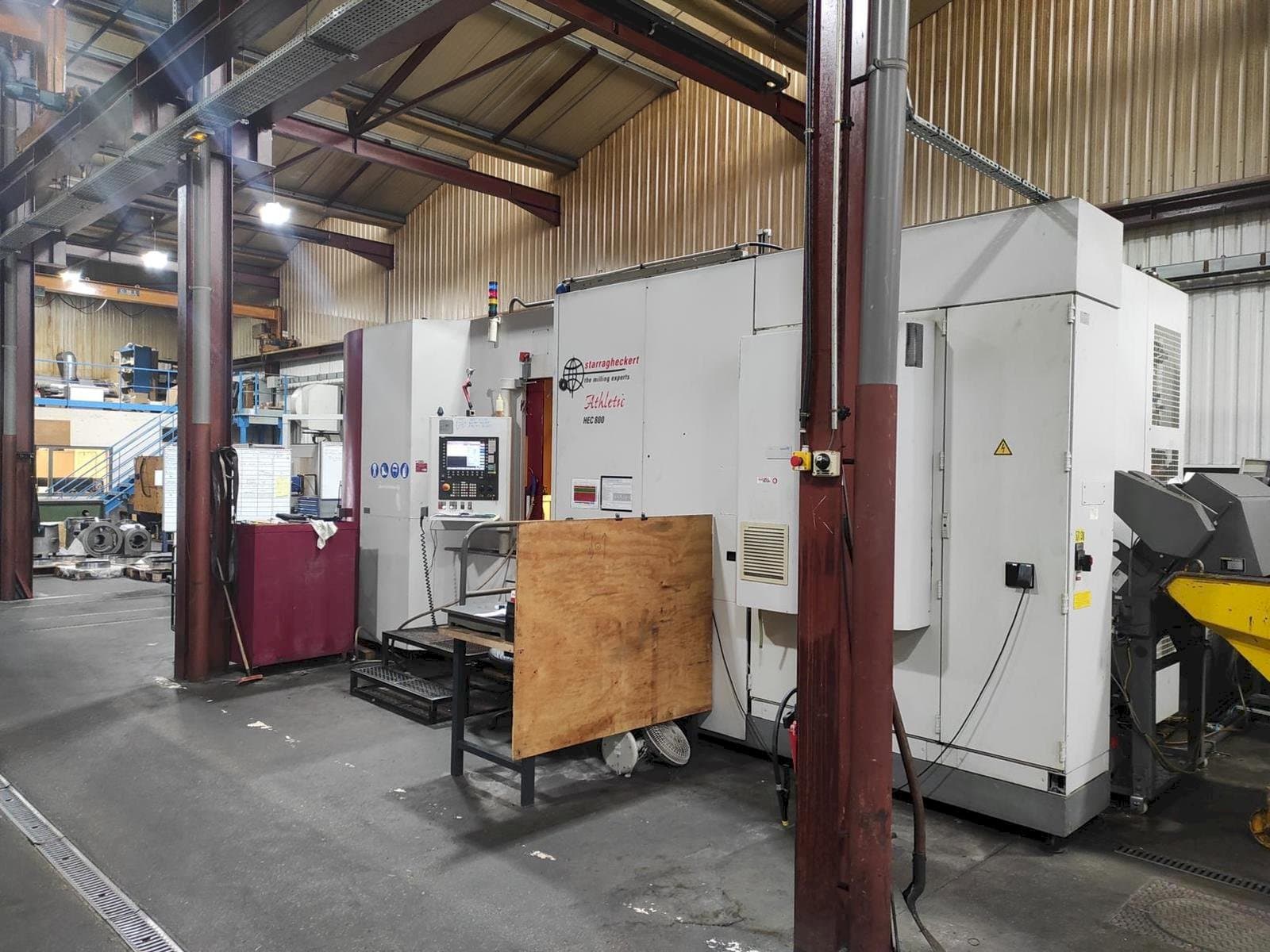 Вид станка Starrag HEC 800 - 5 AXES спереди