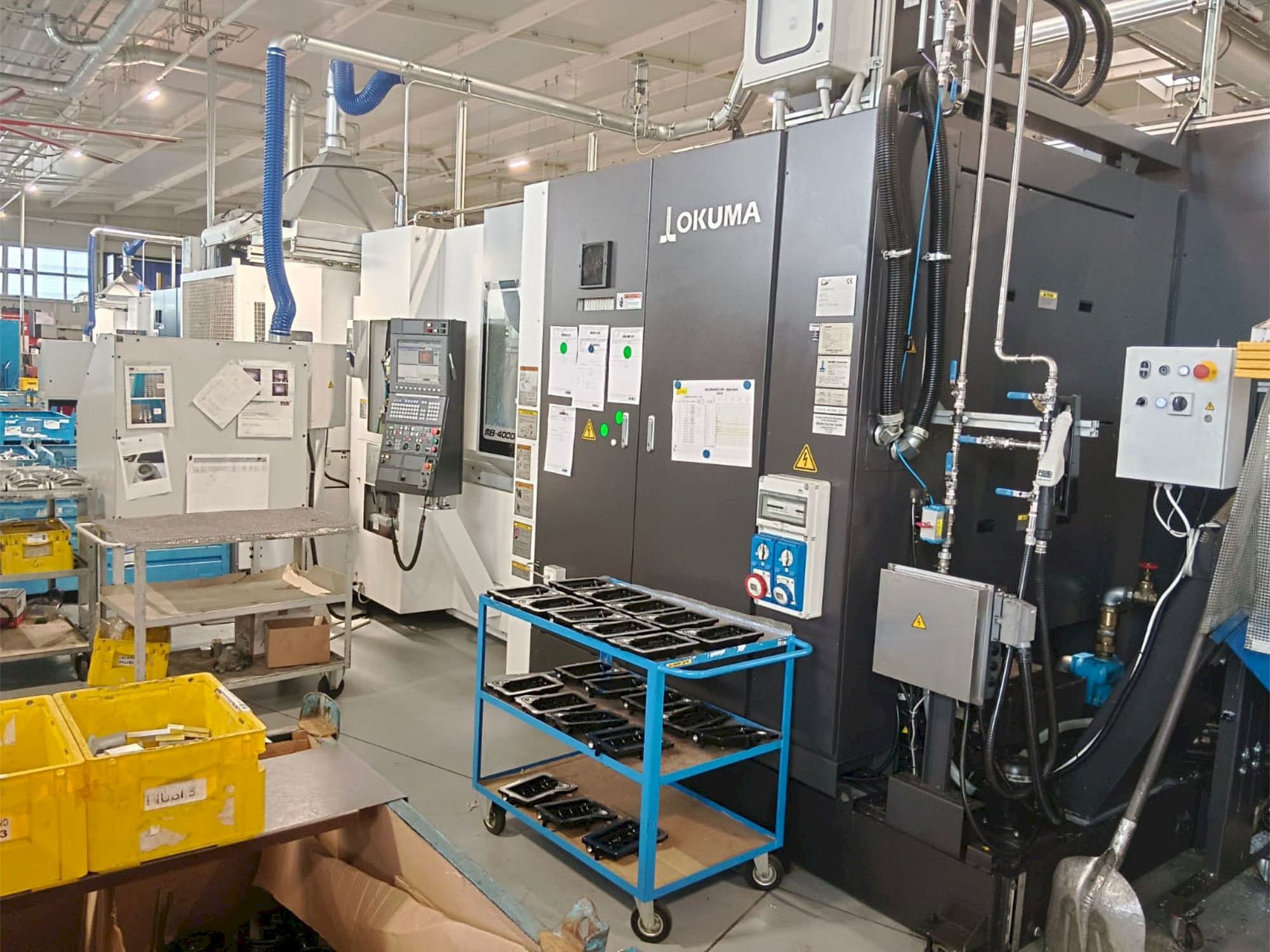 Вид станка Okuma MB-4000H спереди