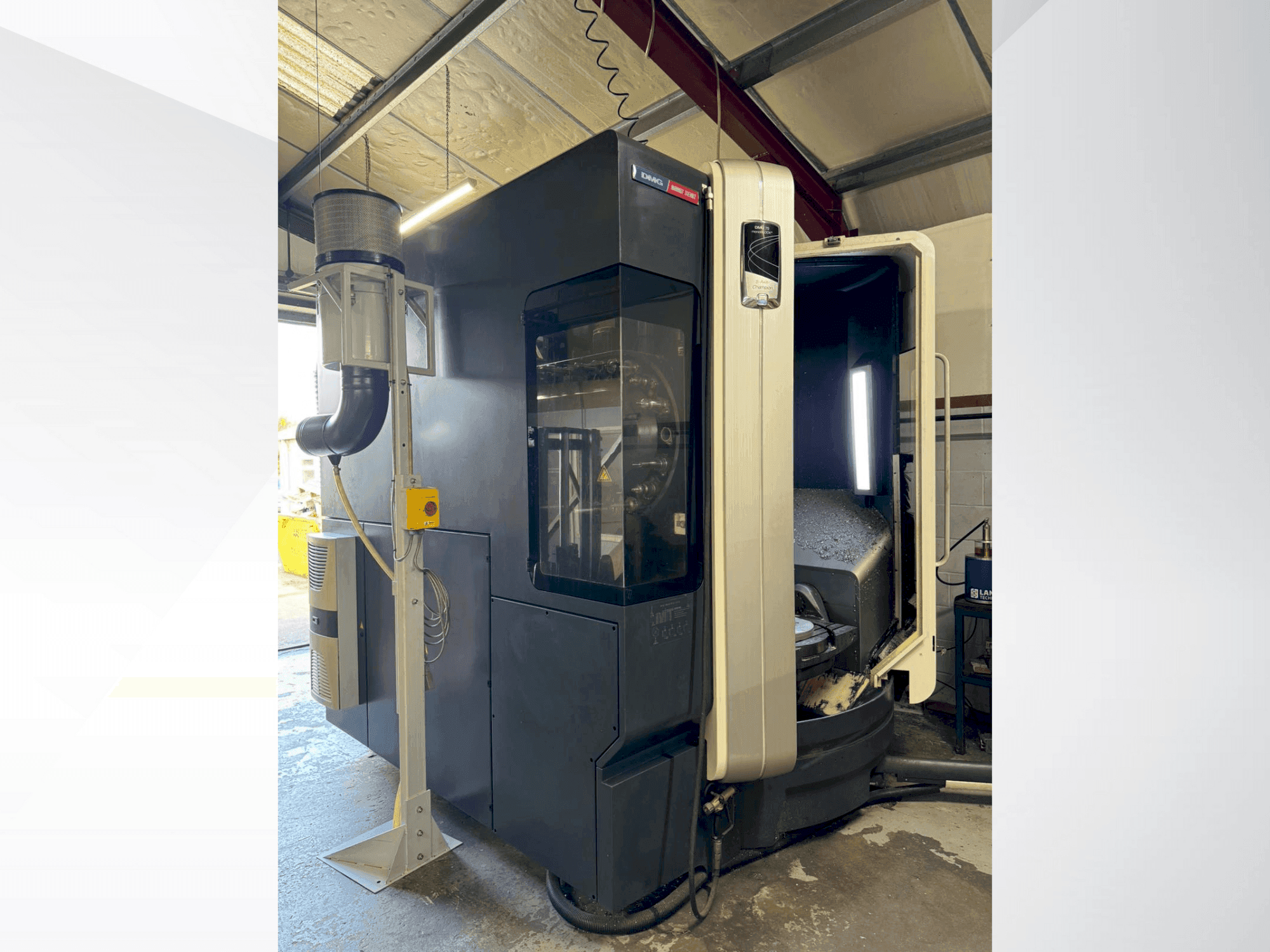 Вид станка DMG MORI DMU 75 Monoblock спереди
