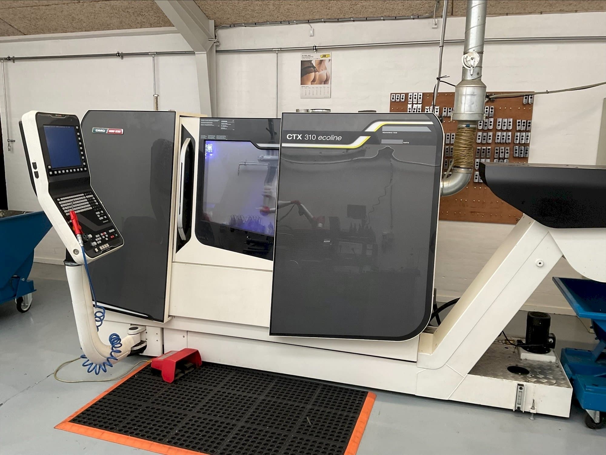 Вид станка DMG MORI CTX 310 ecoline  спереди