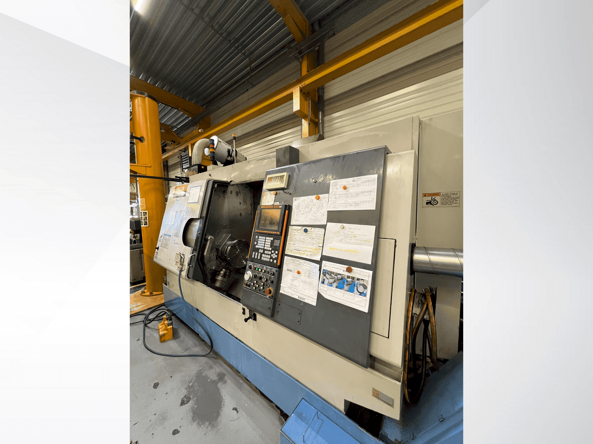 Вид станка Mazak Integrex 400Y спереди