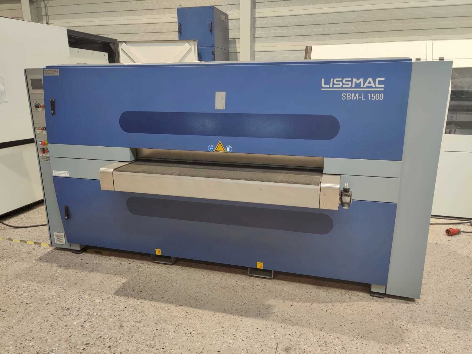 Вид станка LISSMAC SBM-L 1500 G1S2  спереди