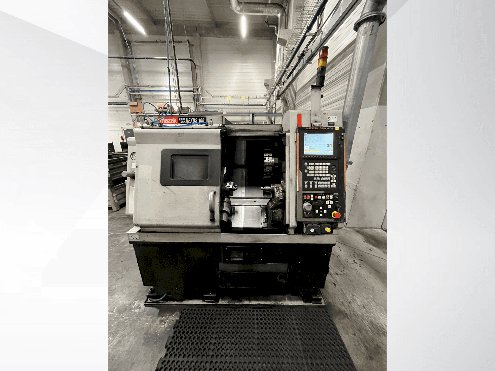 Вид станка Mazak Quick Turn Nexus 100 спереди