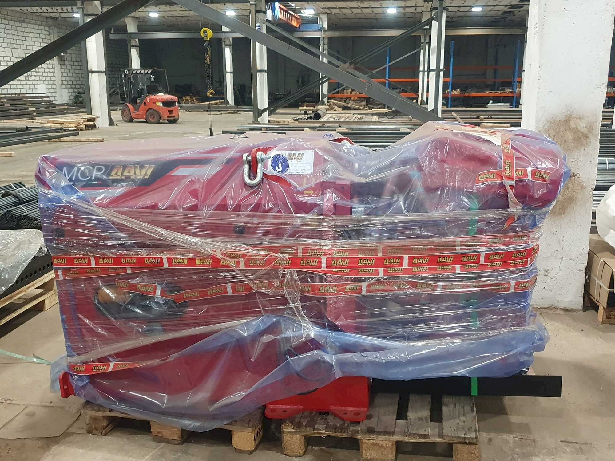 Вид станка Davi MCP 9 спереди