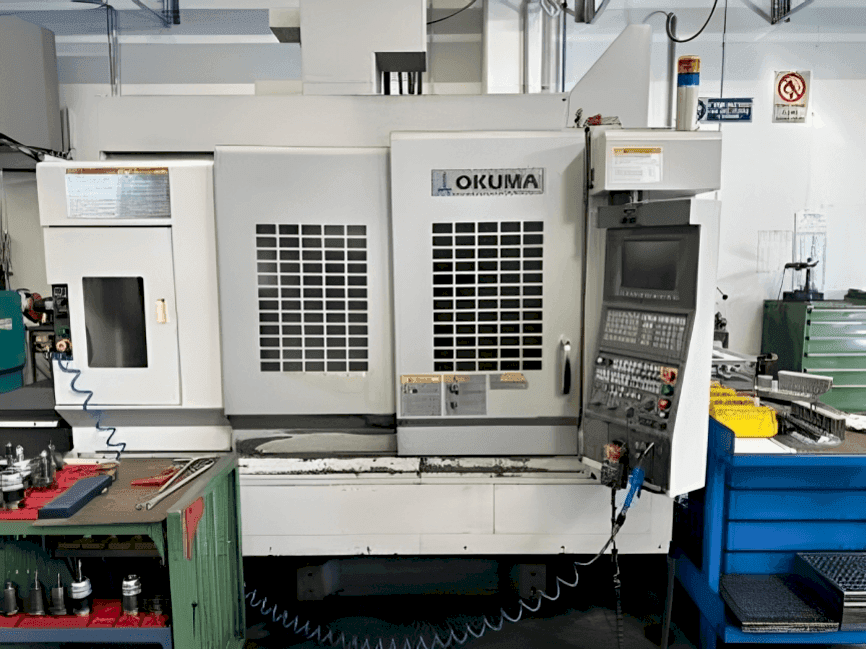 Вид станка Okuma MB 56-VA спереди