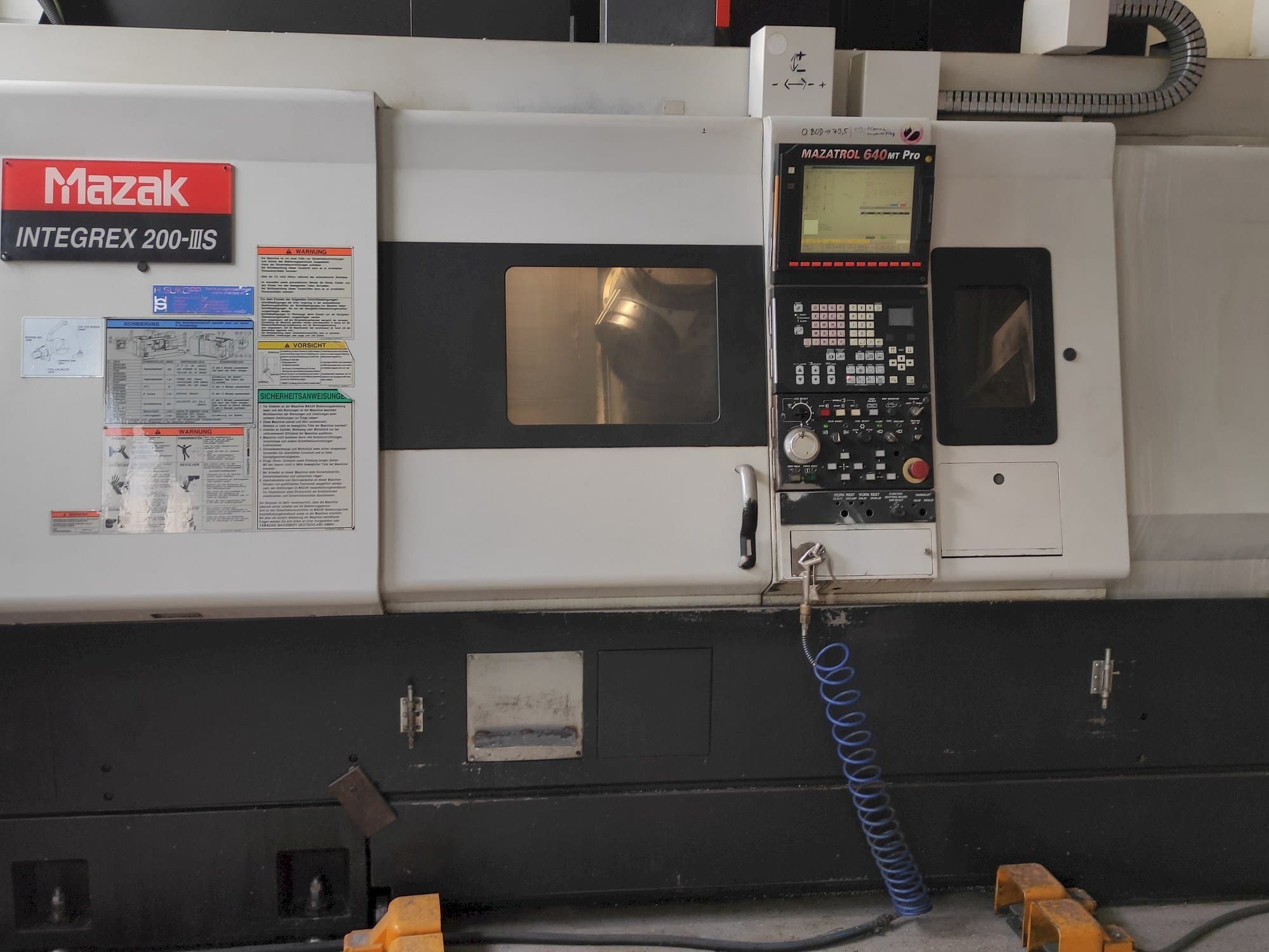 Вид станка Mazak Integrex 200-III S спереди