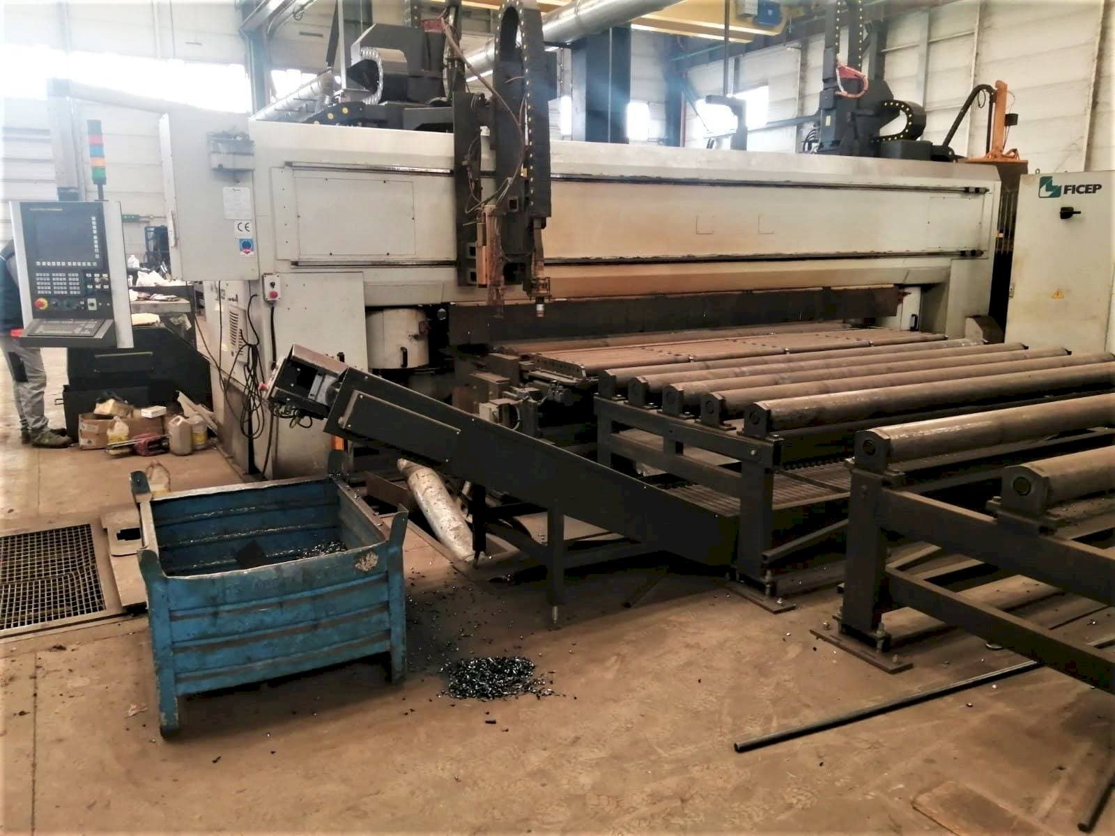 Вид станка FICEP GEMINI G31 LD спереди