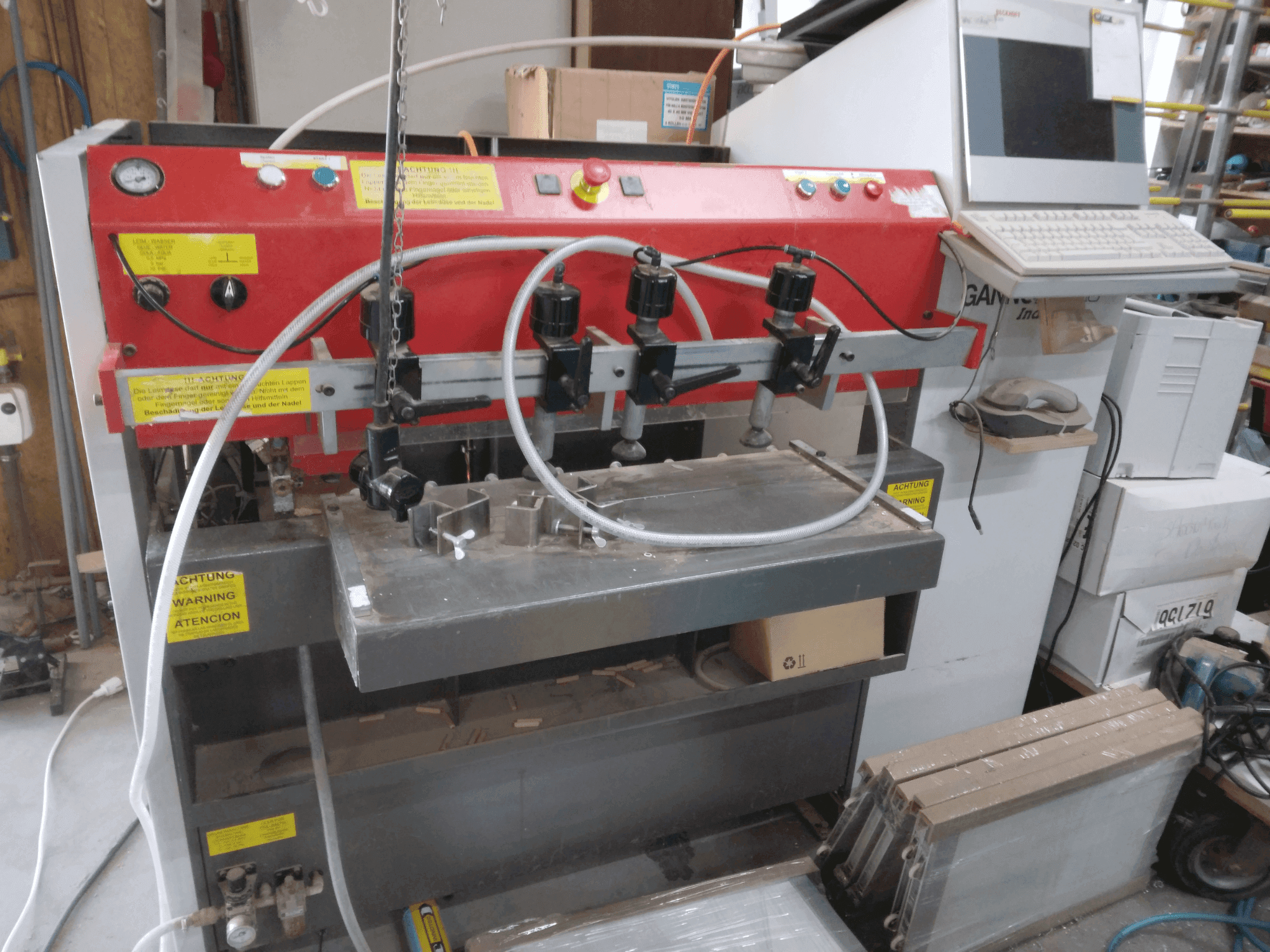 Вид станка GANNOMAT Index Logic T70  спереди