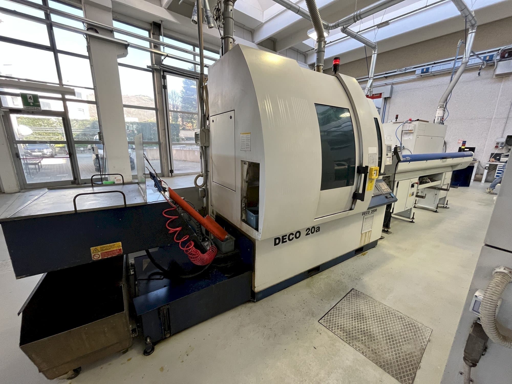 Вид станка TORNOS DECO 20A спереди