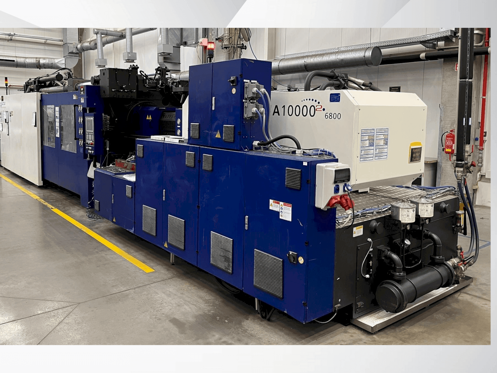 Вид станка HAITIAN MARS MA10000 II  спереди