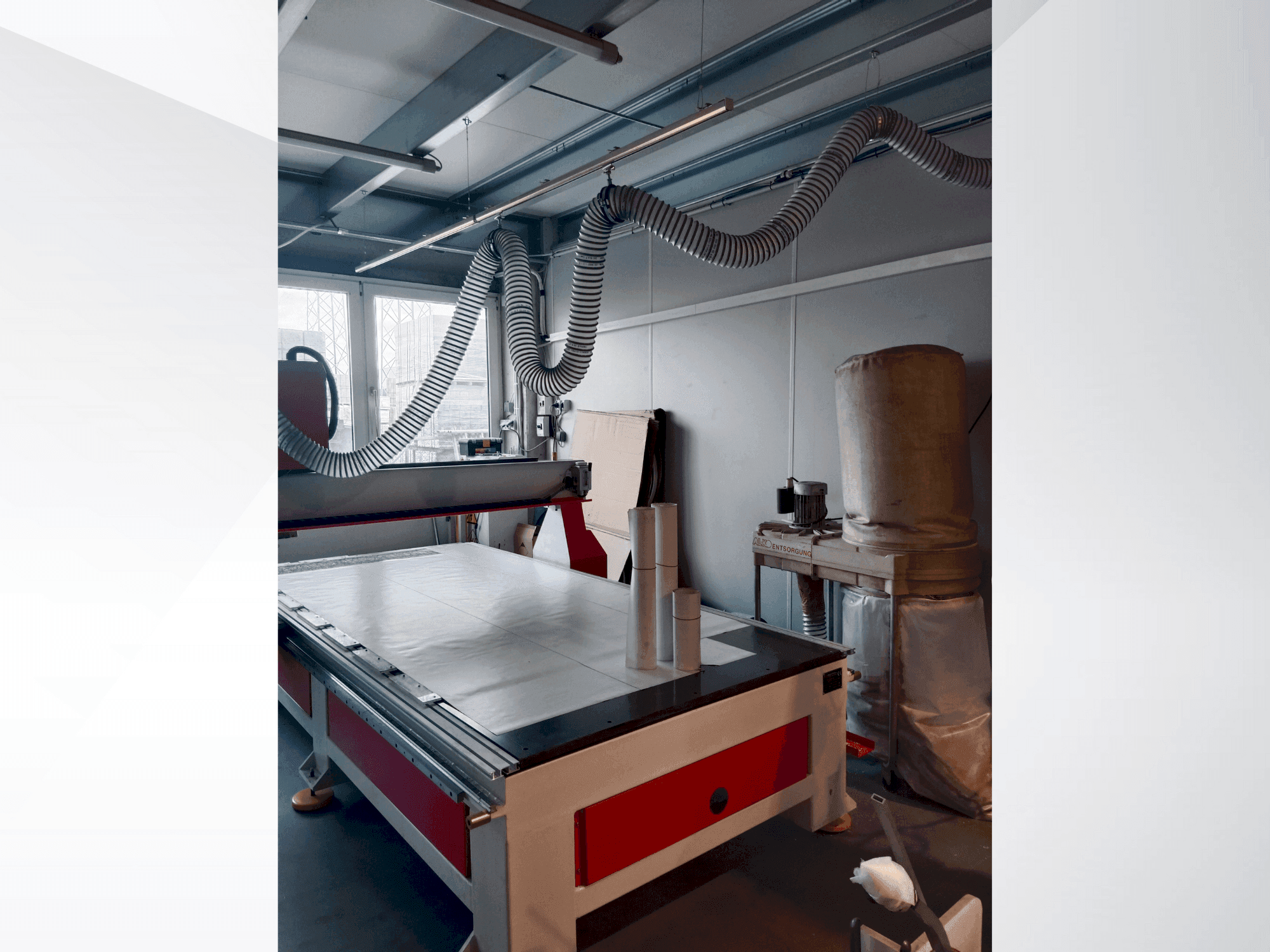 Вид станка H. Winter Routermax Basic 1325 Eco  спереди