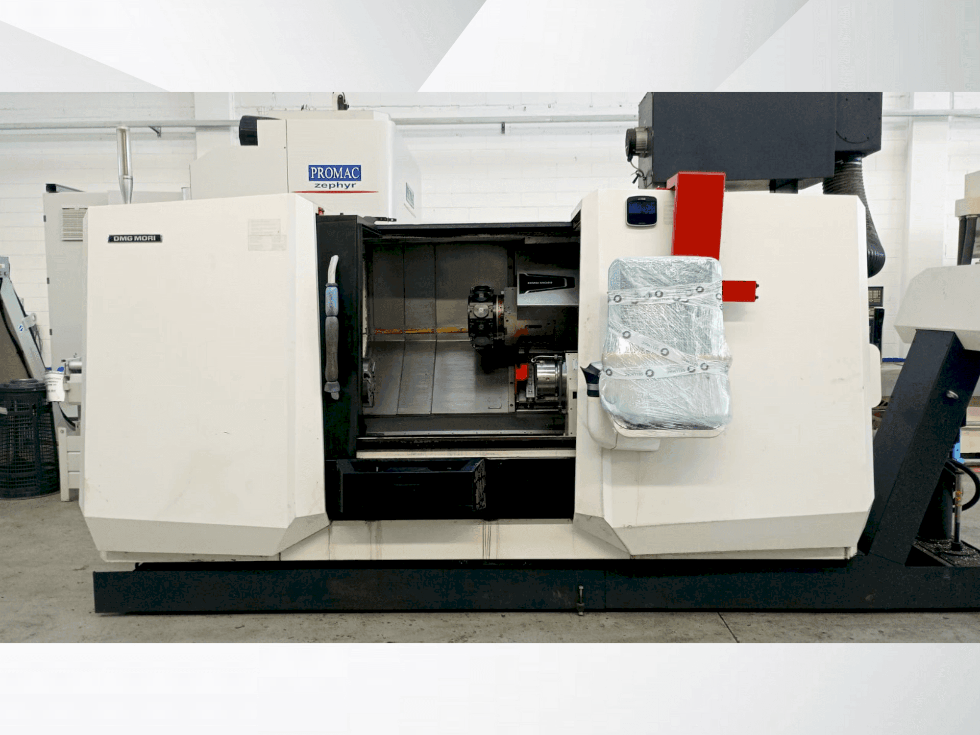 Вид станка DMG MORI CLX 550  спереди