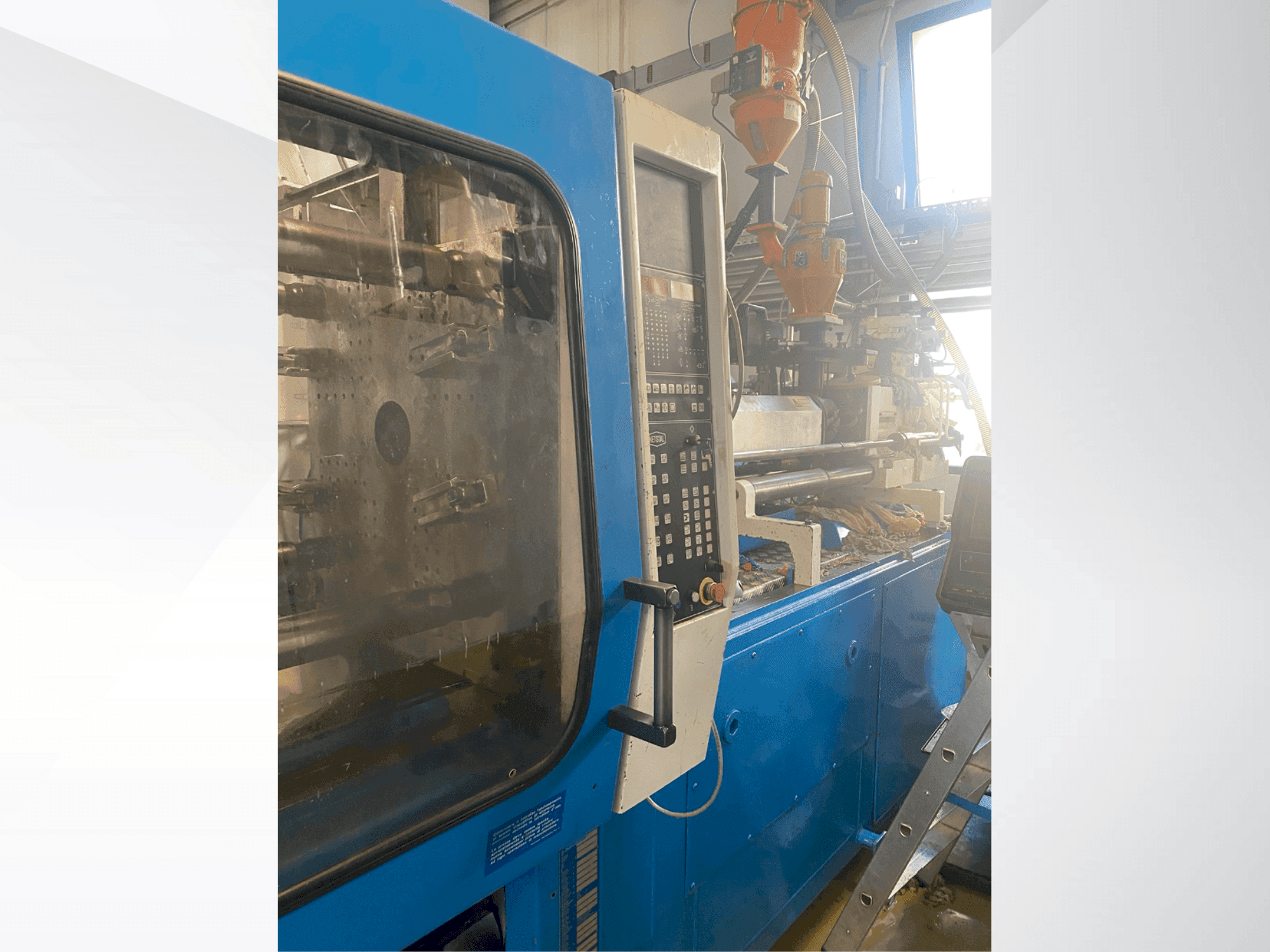 Вид станка Netstal S-1000-460 спереди