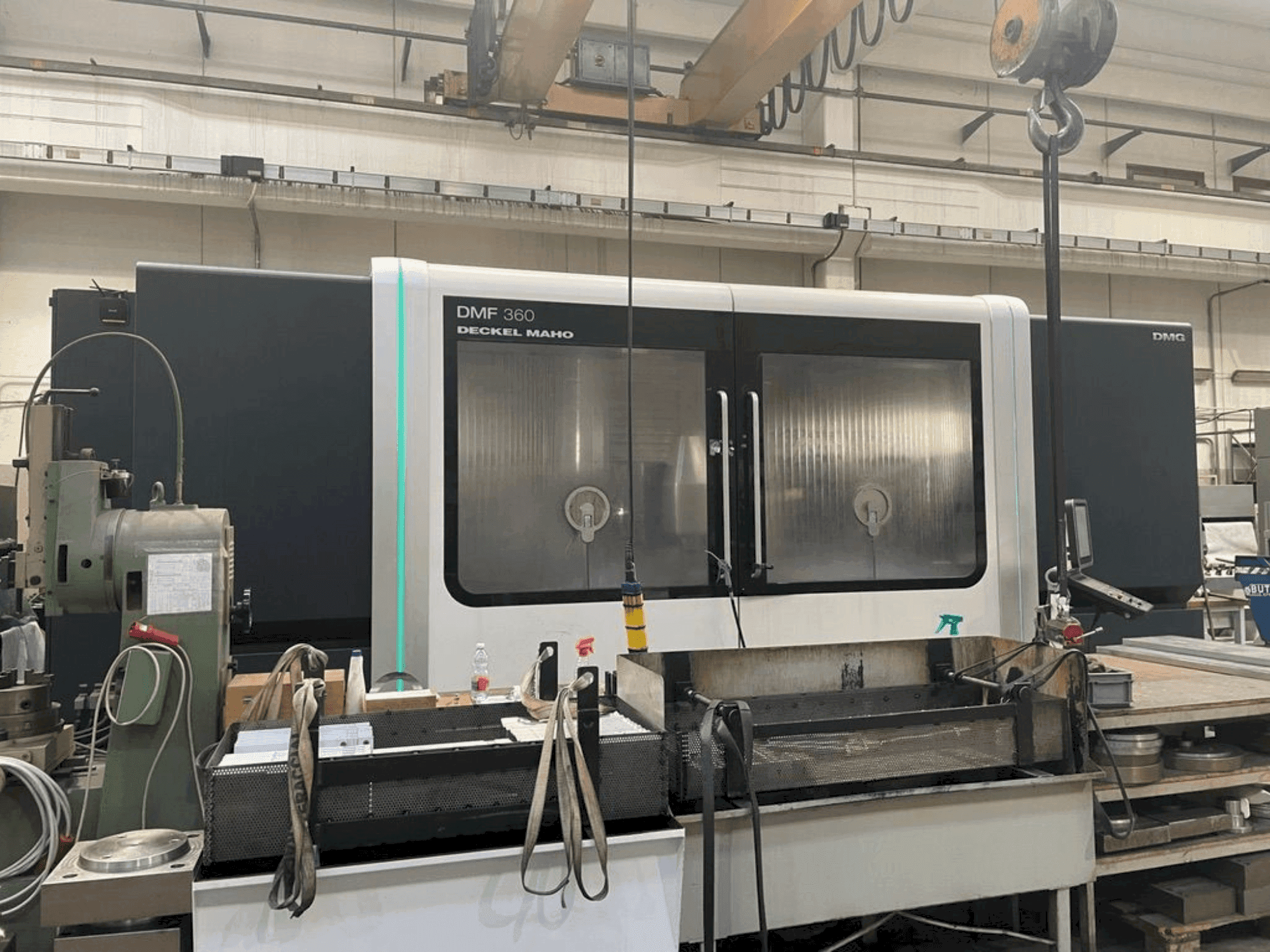 Вид станка DMG DMF 360  спереди