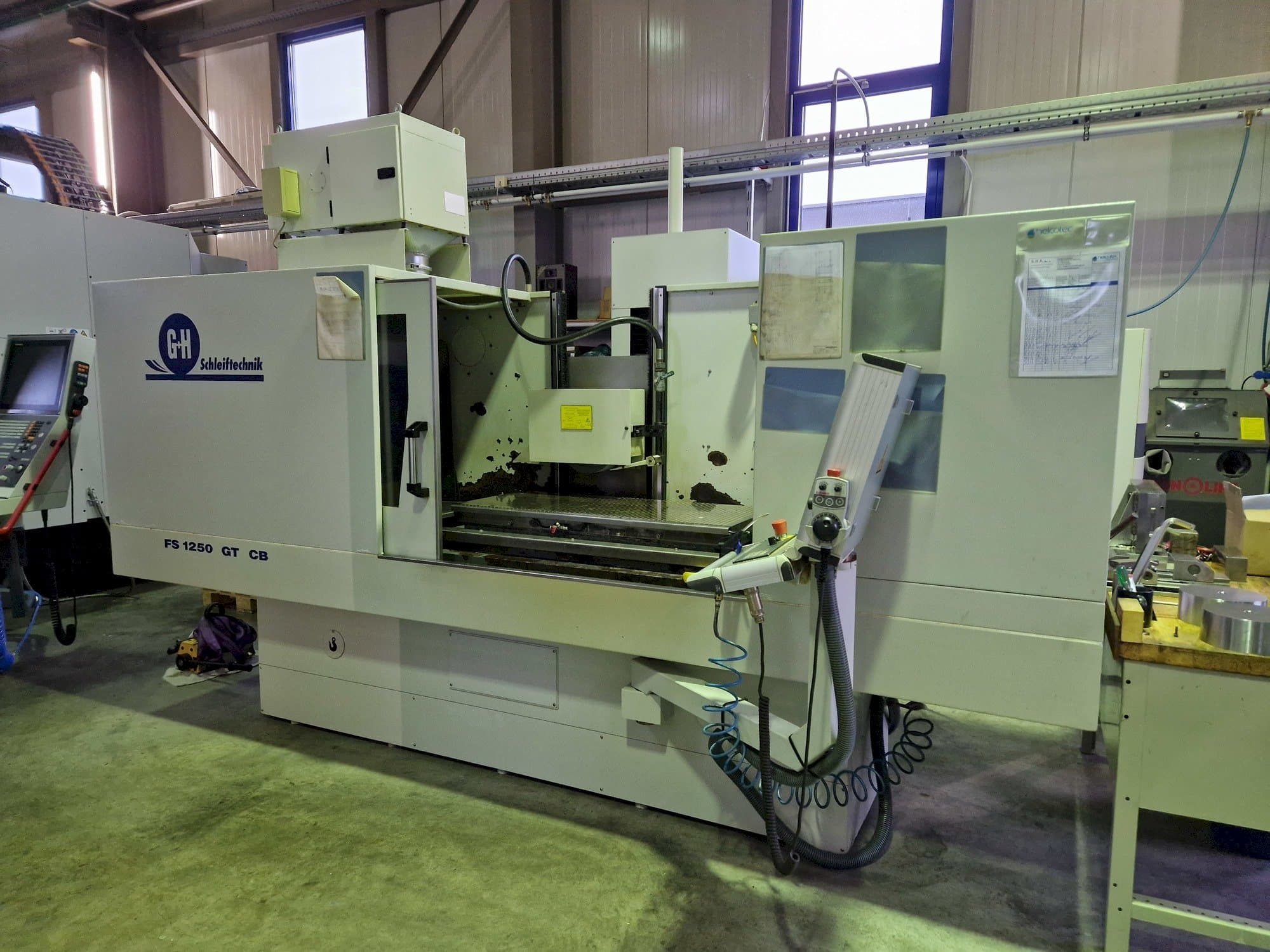 Вид станка GEIBEL & HOTZ FS 1250 GT CB спереди