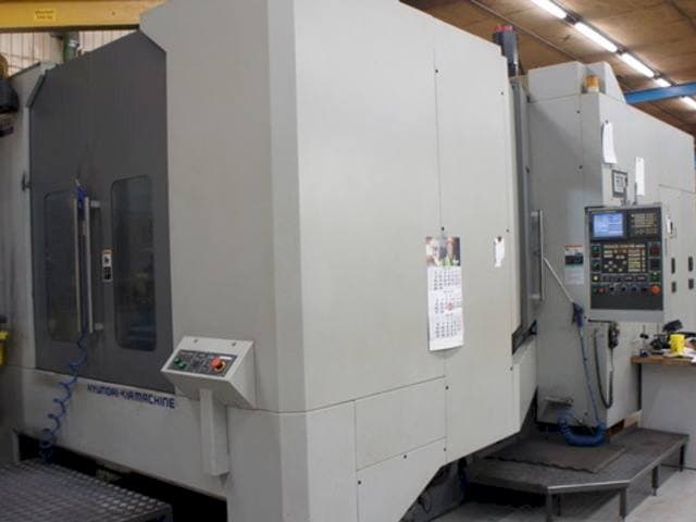 Вид станка Hyundai HS 630/800 спереди