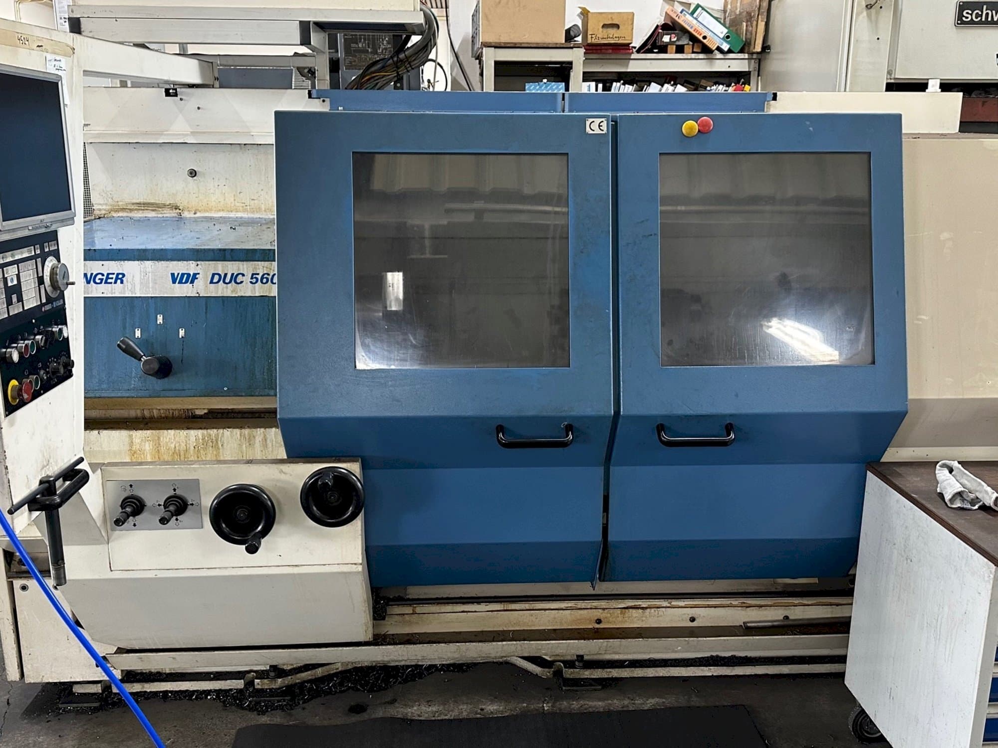 Вид станка BOEHRINGER DUC 560 спереди