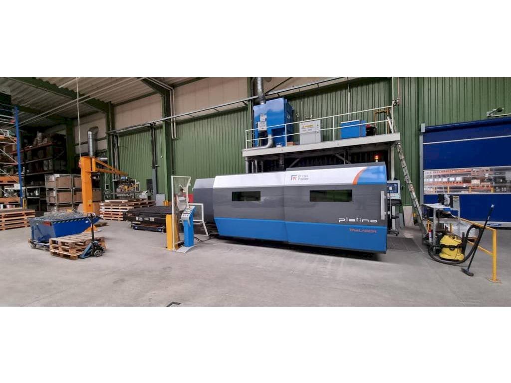 Вид станка Prima Power Platino Fiber спереди