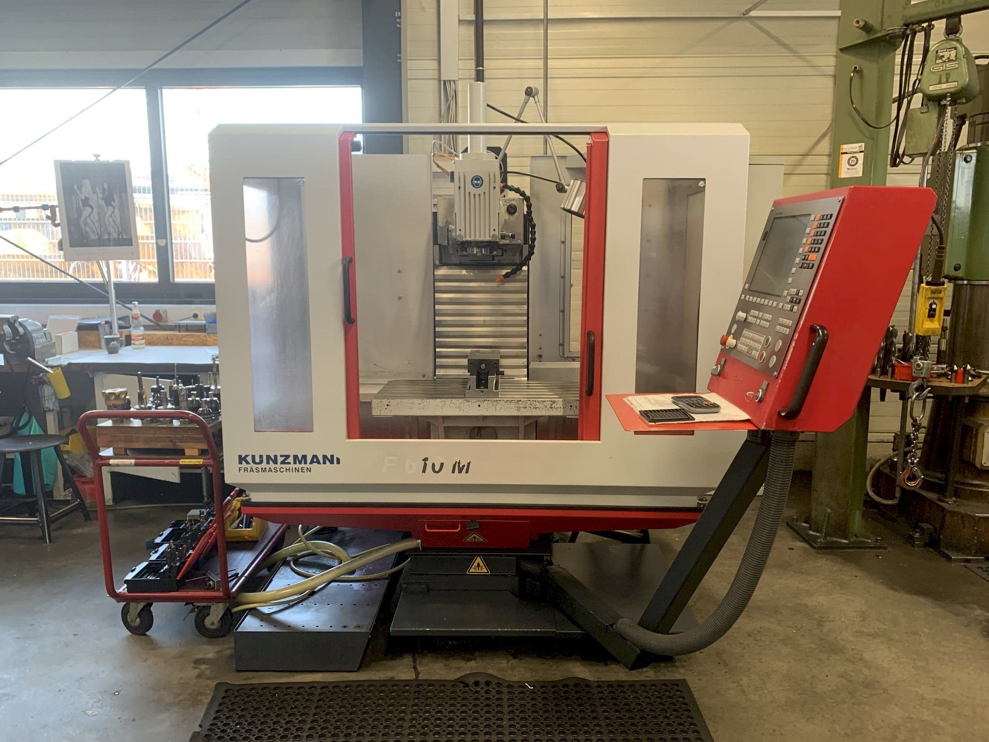 Вид станка KUNZMANN WF 610 M спереди