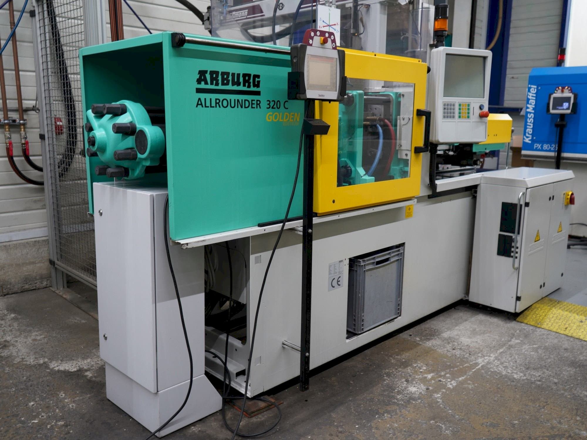 Вид станка Arburg 320C (500-170)  спереди