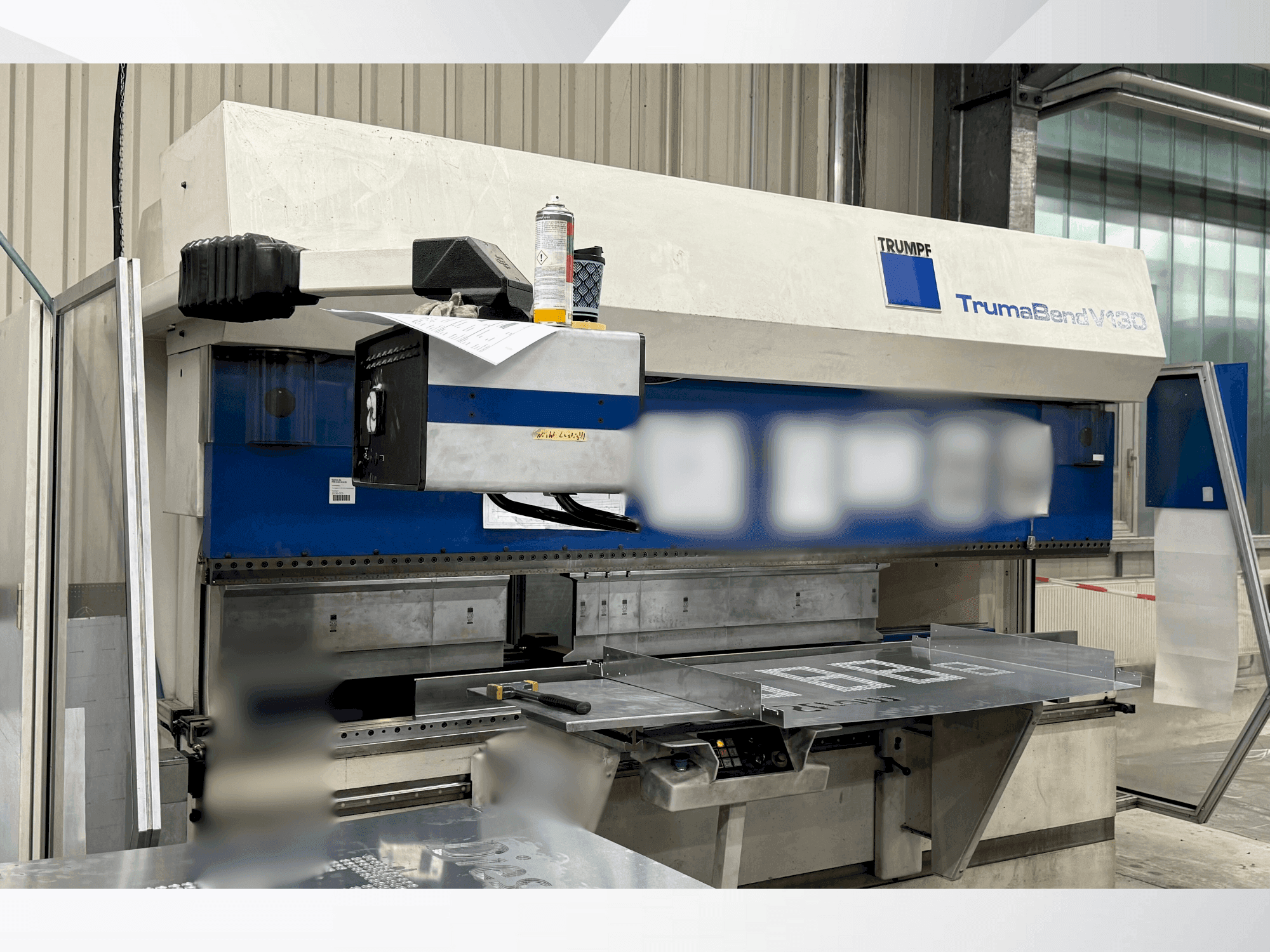 Вид станка TRUMPF TrumaBend V130  спереди