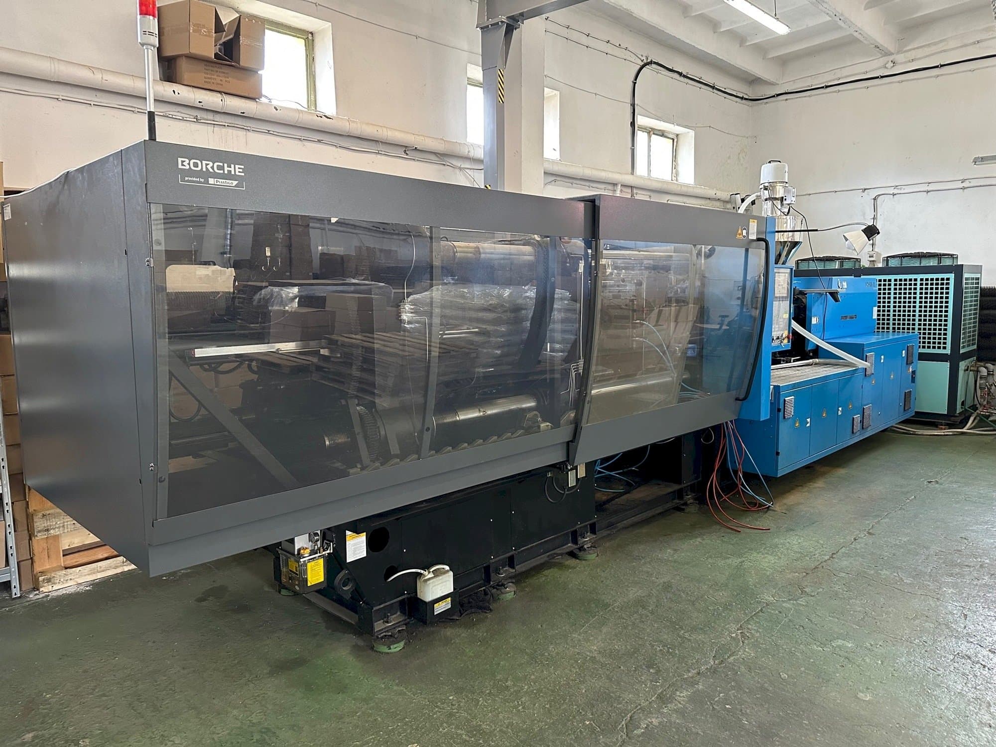 Вид станка BORCHÊ BS400 Economic  спереди