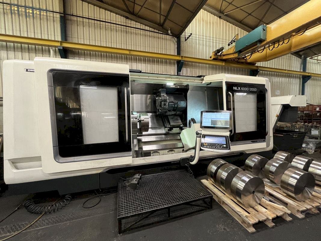 Вид  станка с DMG MORI NLX 6000 | 2000  правой стороны
