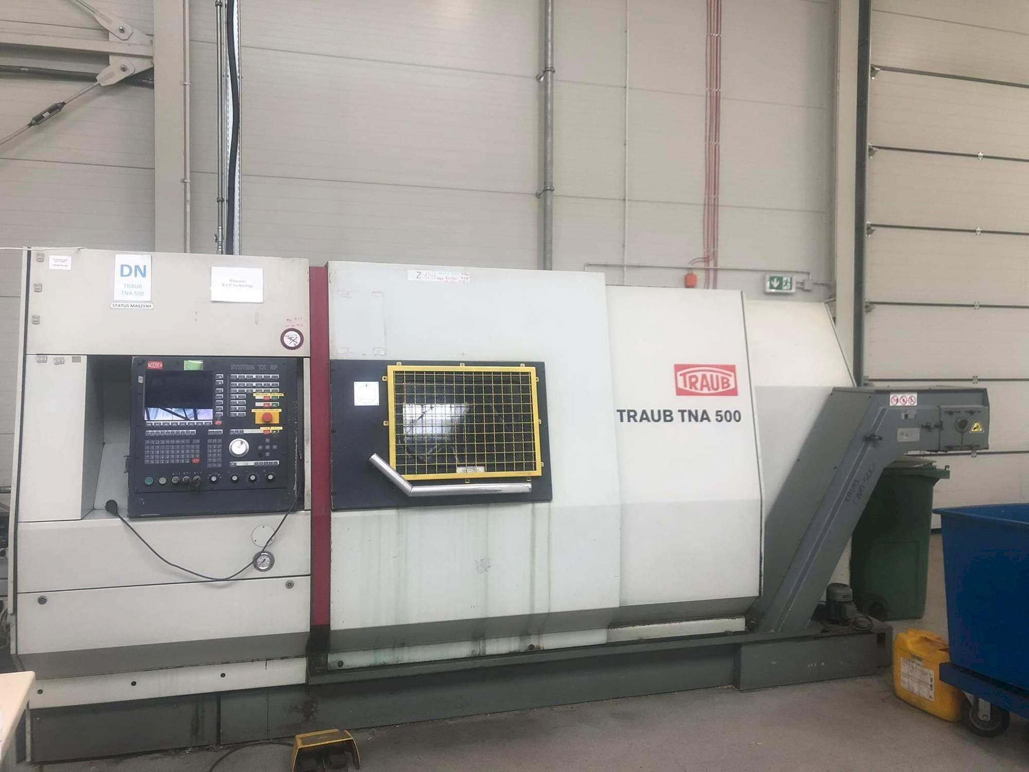 Вид станка TRAUB TNA 500/600 спереди