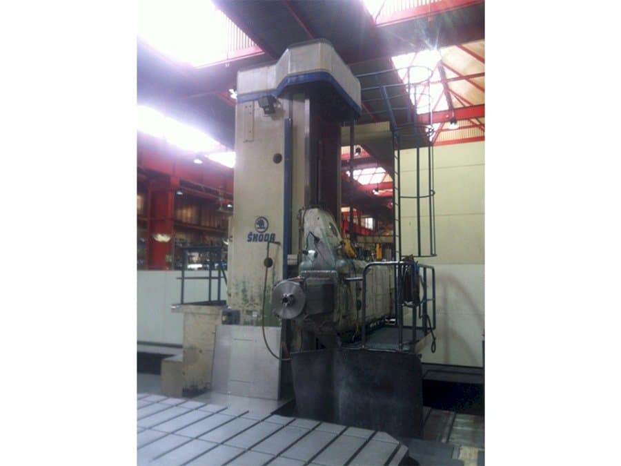 Вид станка SKODA WD 160 B спереди