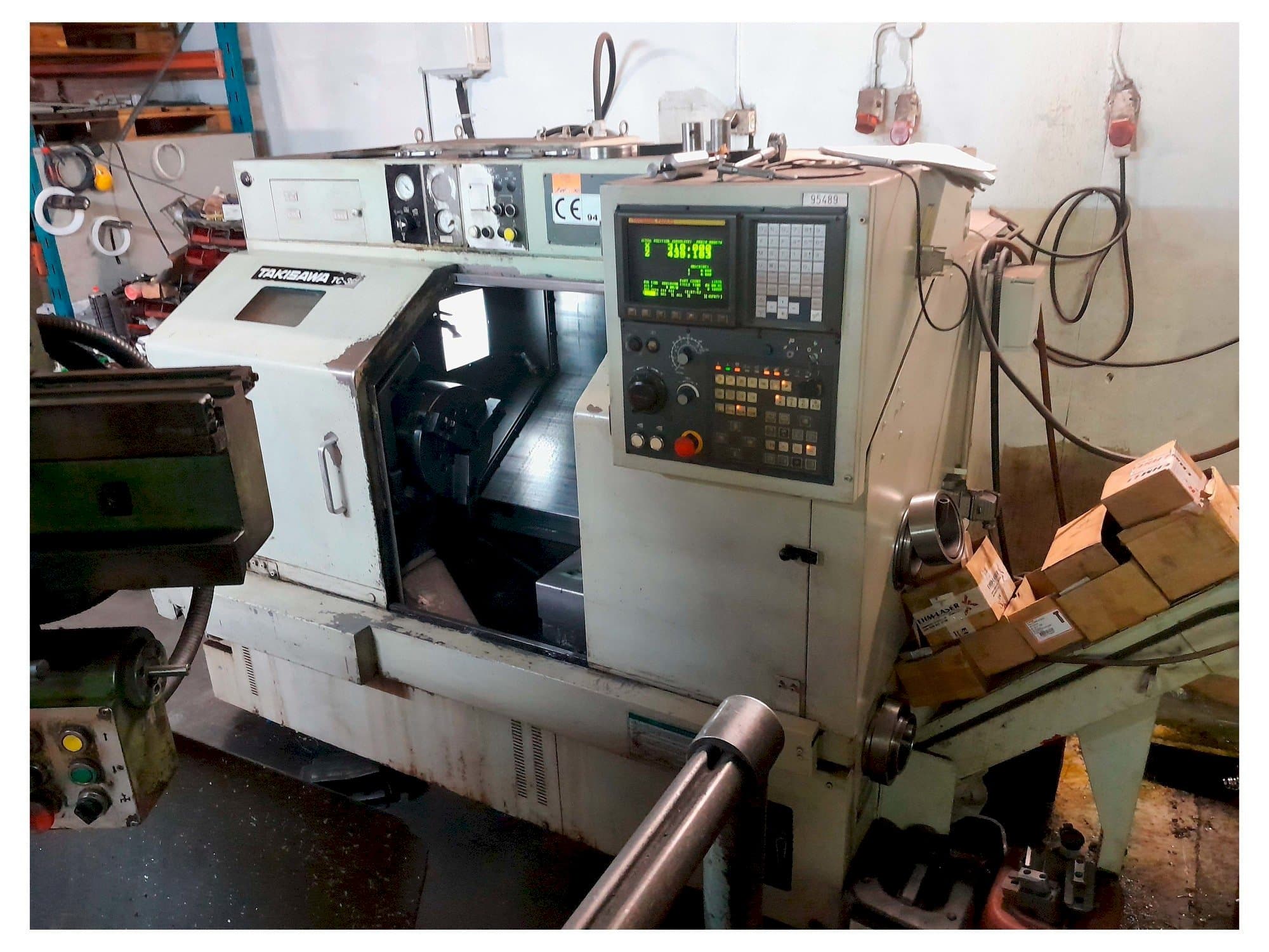 Вид станка Takisawa TC-30 спереди