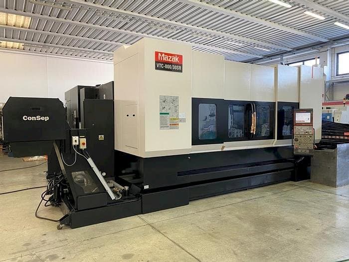 Вид станка Mazak VTC 800/30 SR спереди