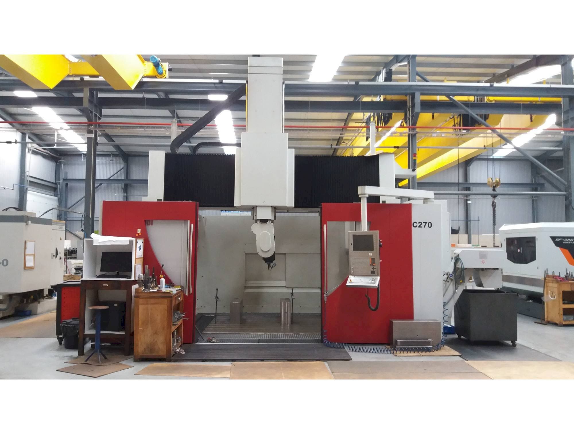 Вид станка Rambaudi RC 270 спереди