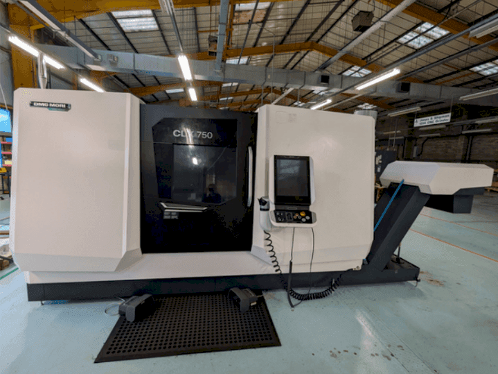 Вид станка DMG MORI CLX750 V4  спереди