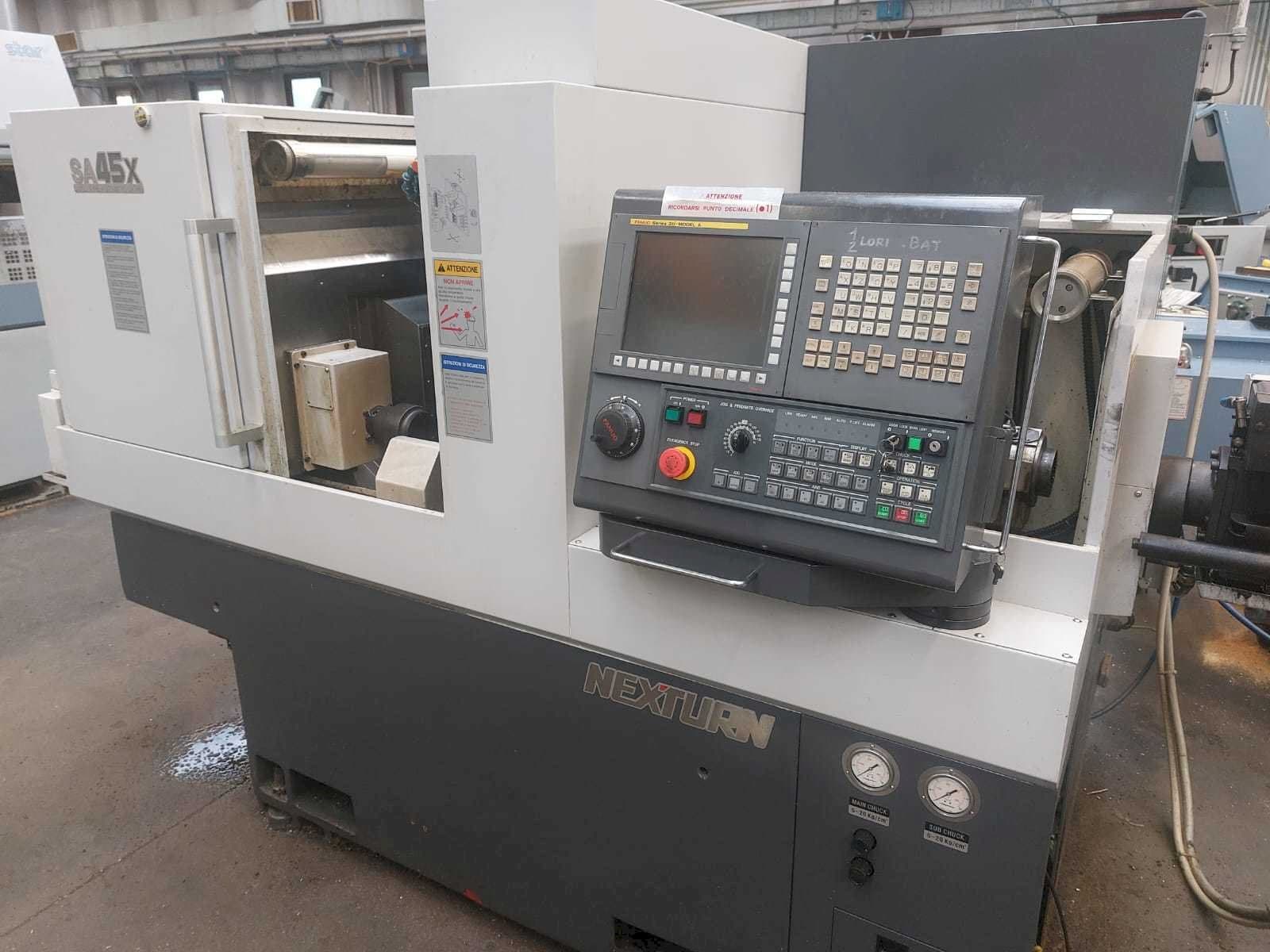 Вид станка Nexturn SA 45X  спереди