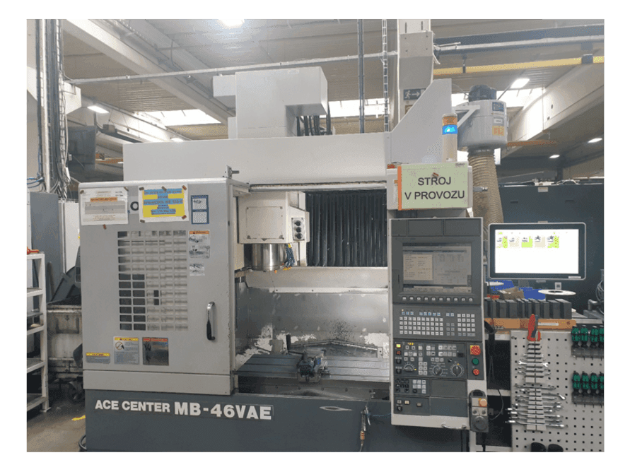Вид станка Okuma MB-46VAE спереди