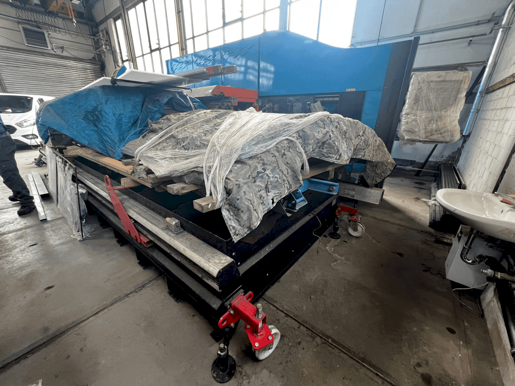 Вид станка Prima Power ZAPHIRO CV5000+CT10 спереди