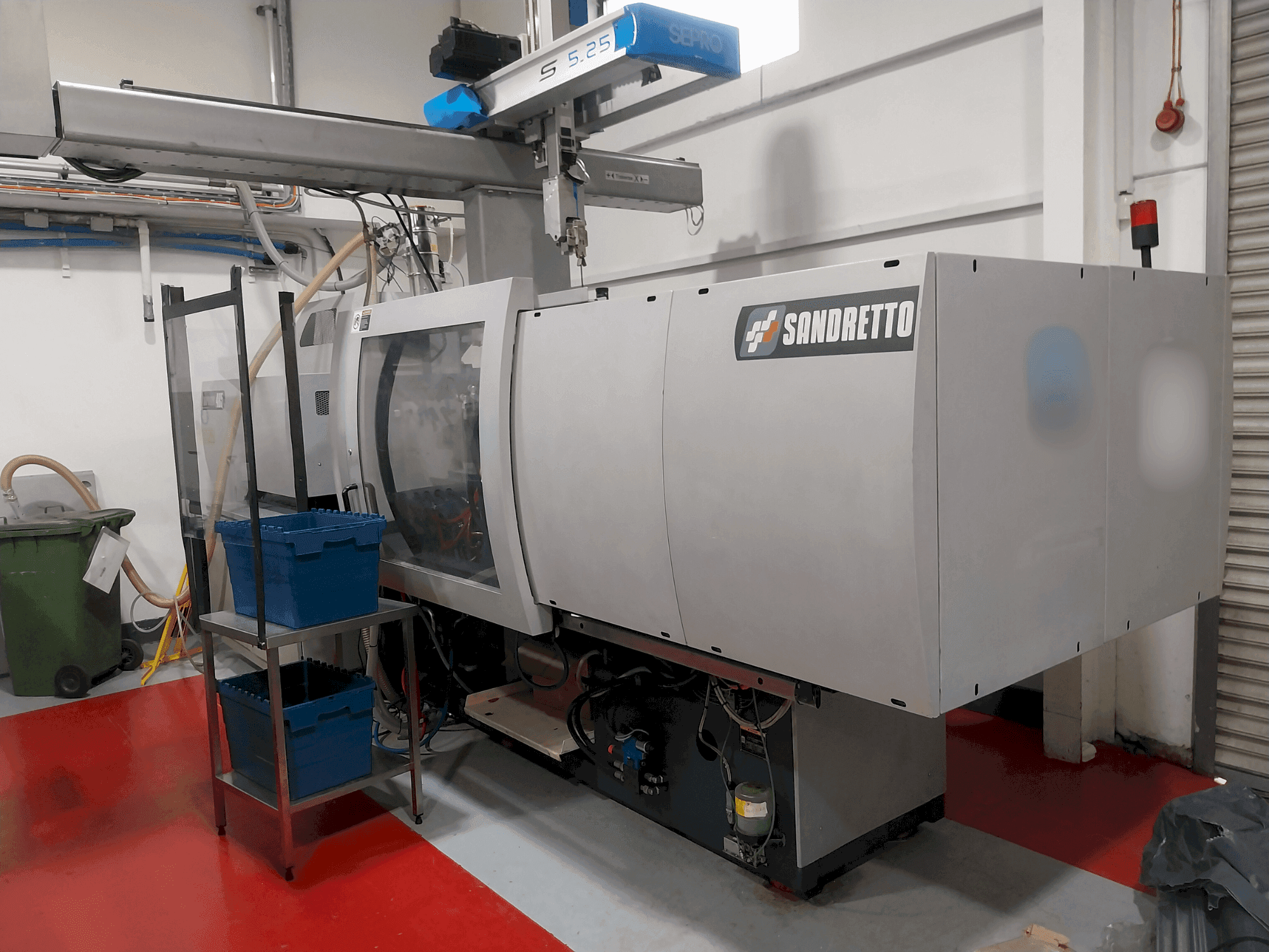 Вид станка SANDRETTO EL 150/485  спереди