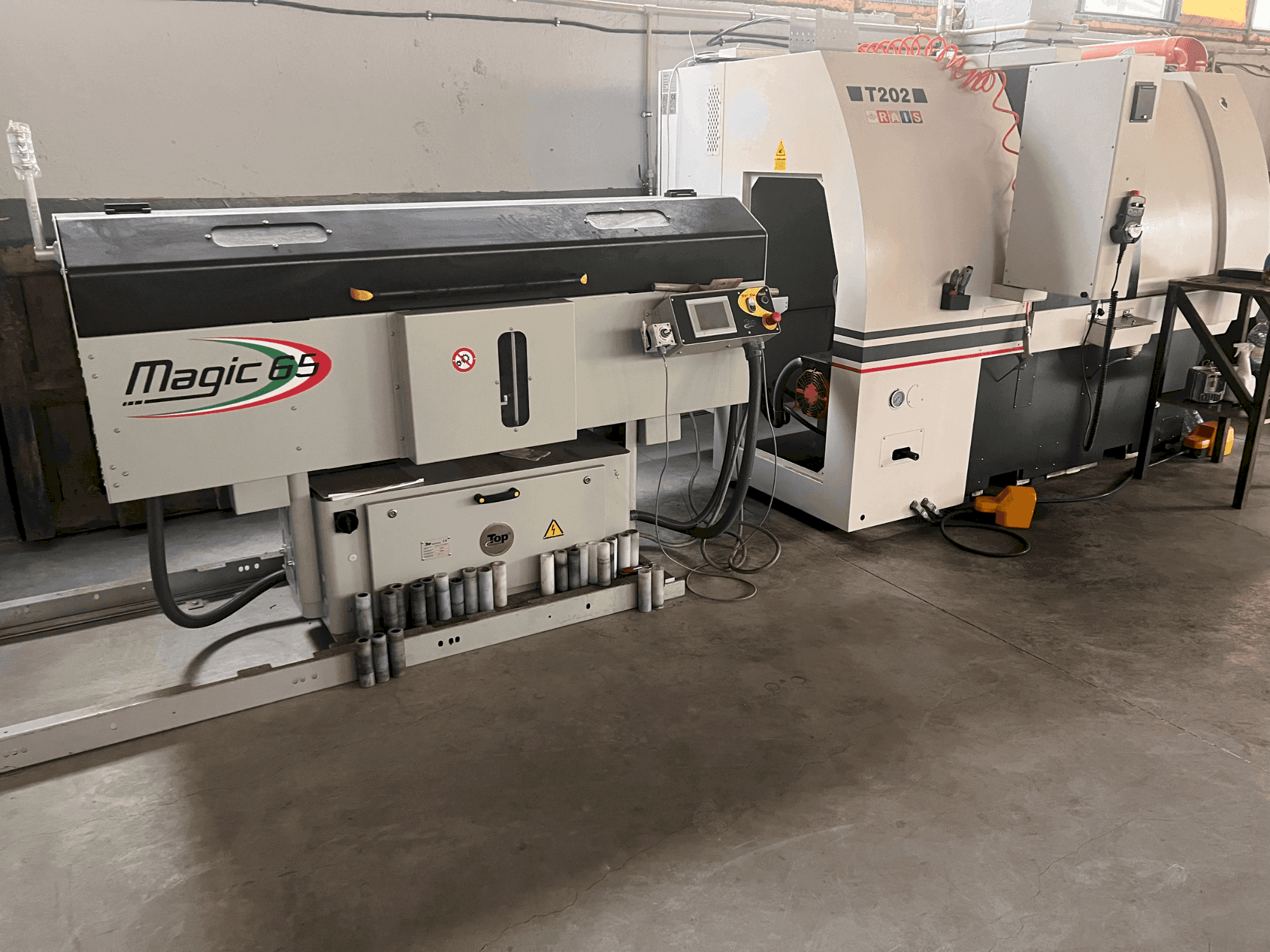 Вид станка RAIS T202  спереди