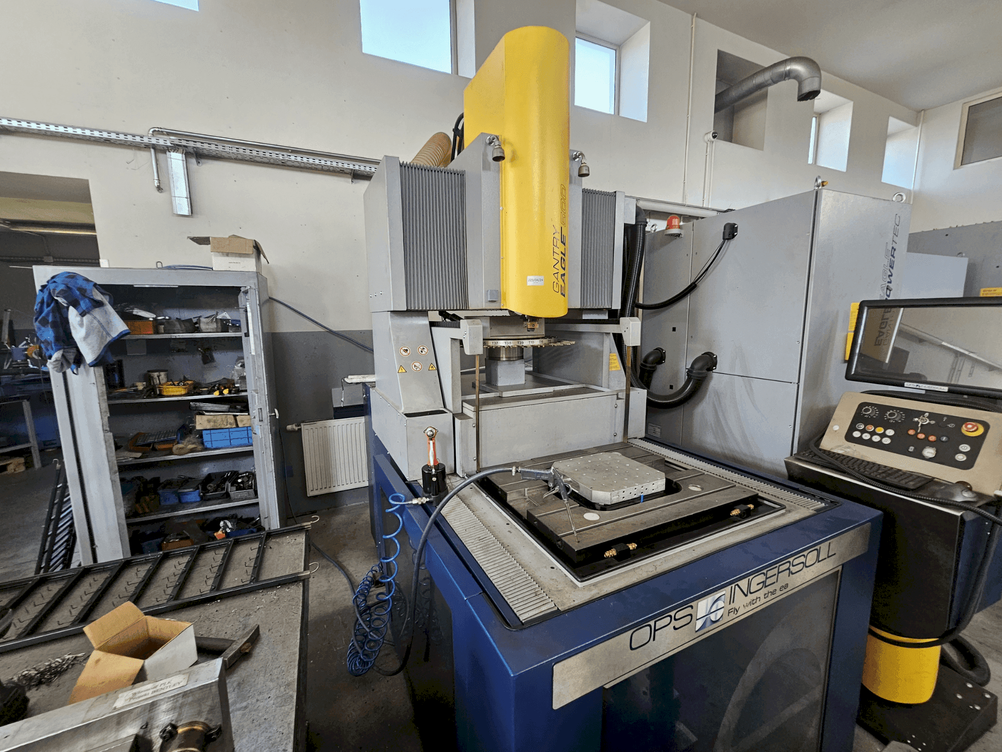 Вид станка OPS INGERSOLL Gantry Eagle 500  спереди