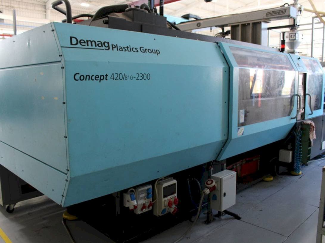 Вид станка DEMAG 420/810-2300 NC4 спереди