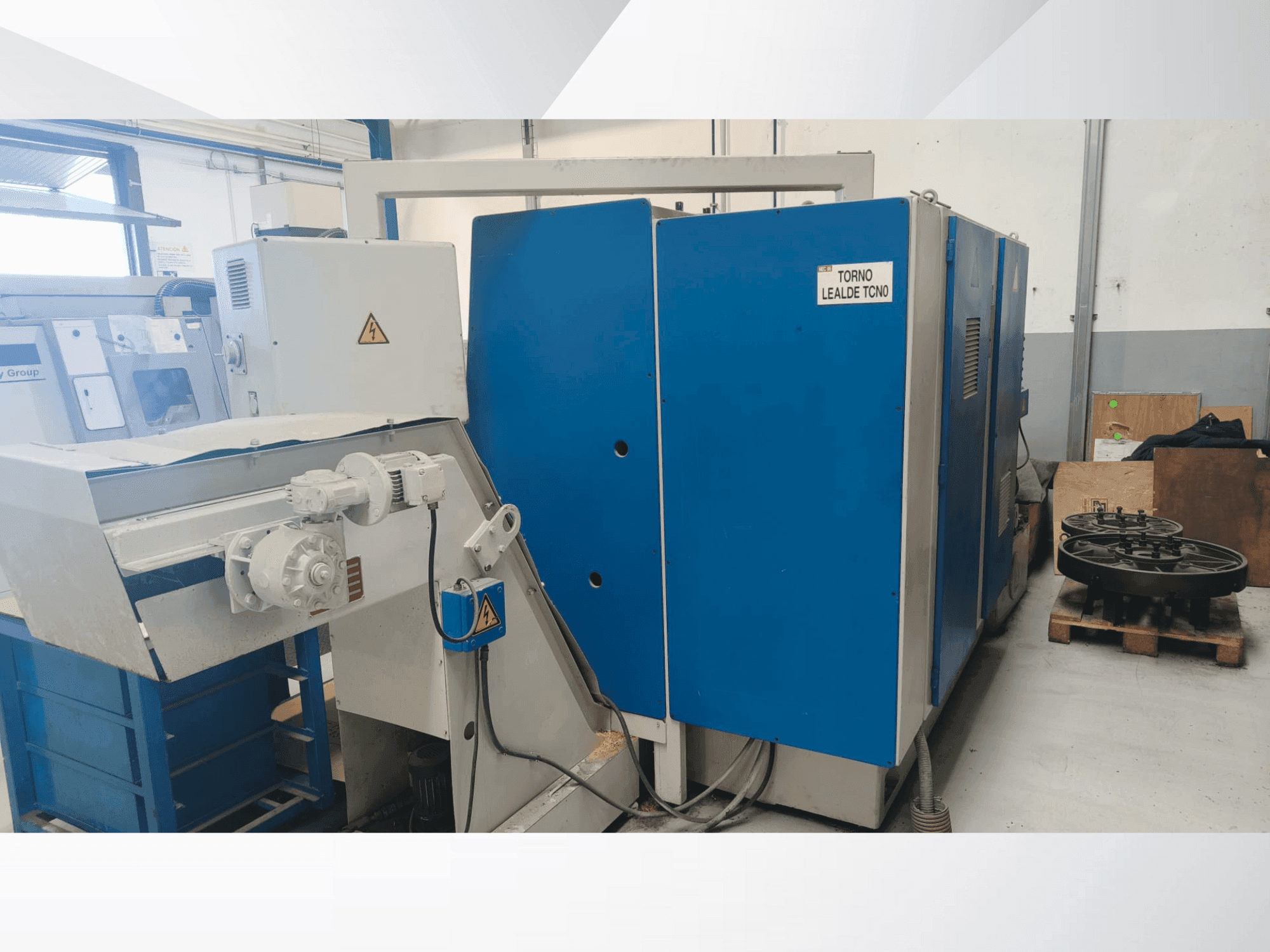 Вид станка Lealde TCN-0 спереди