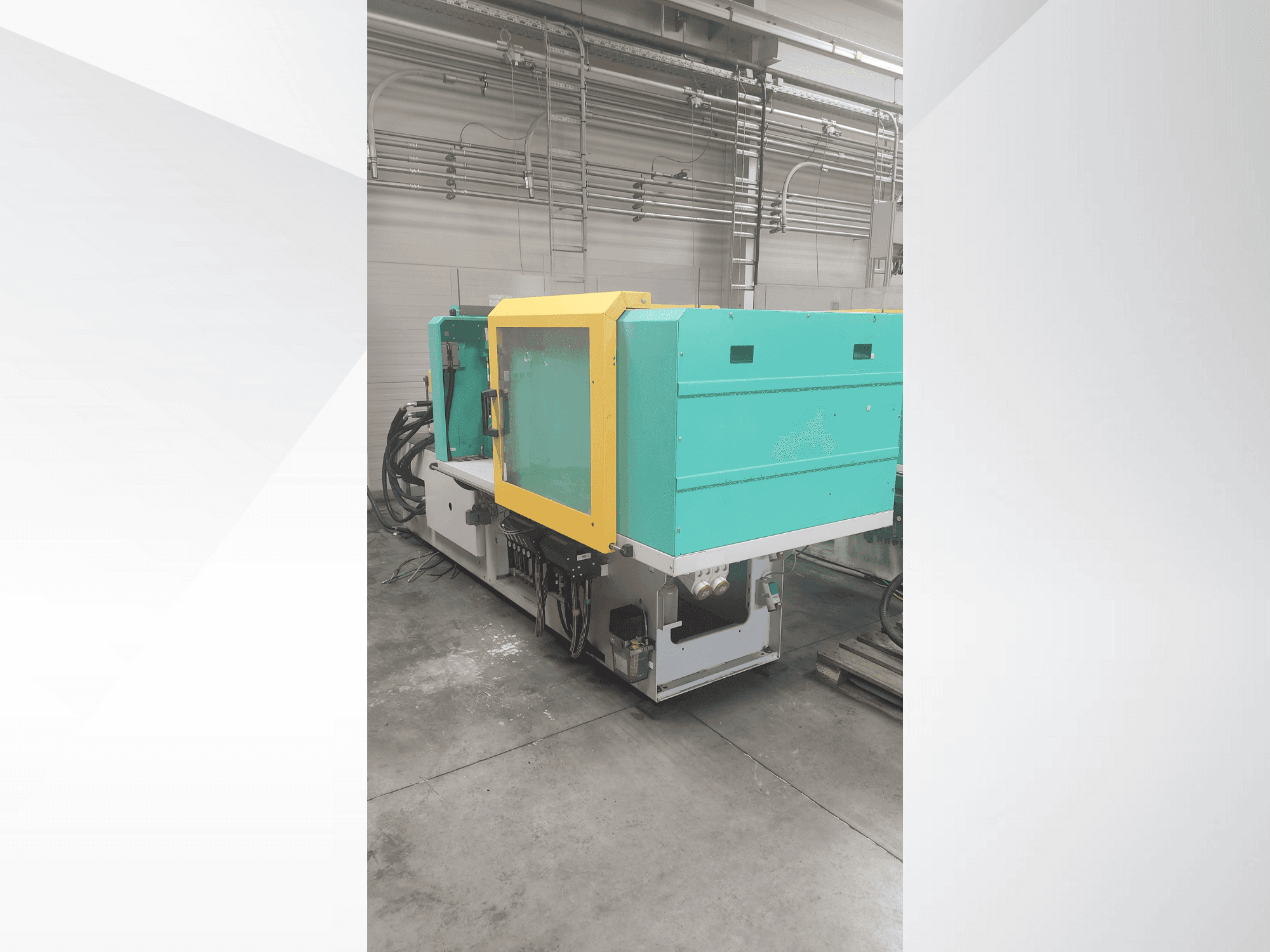 Вид станка Arburg 470 H 1000-290 спереди