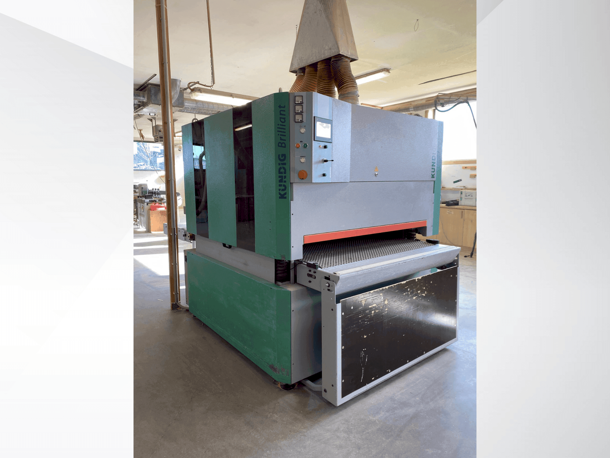 Вид станка Kundig Brilliant-3 1300mm-RRPd  спереди