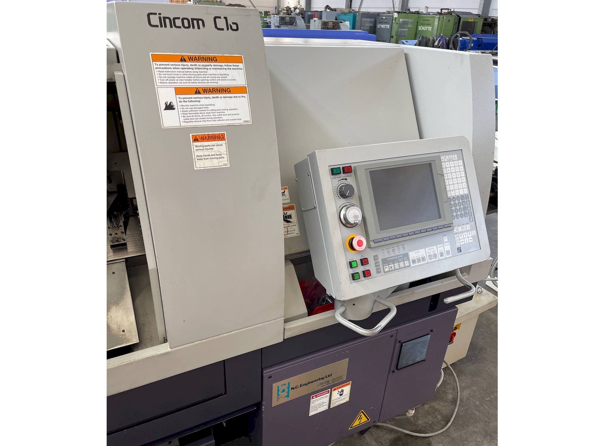 Вид станка Citizen C16-VI спереди