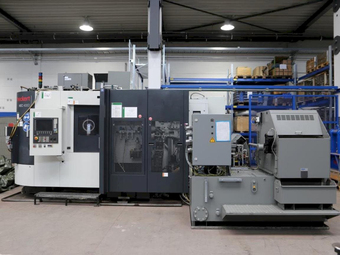 Вид станка Heckert HEC 400D  спереди