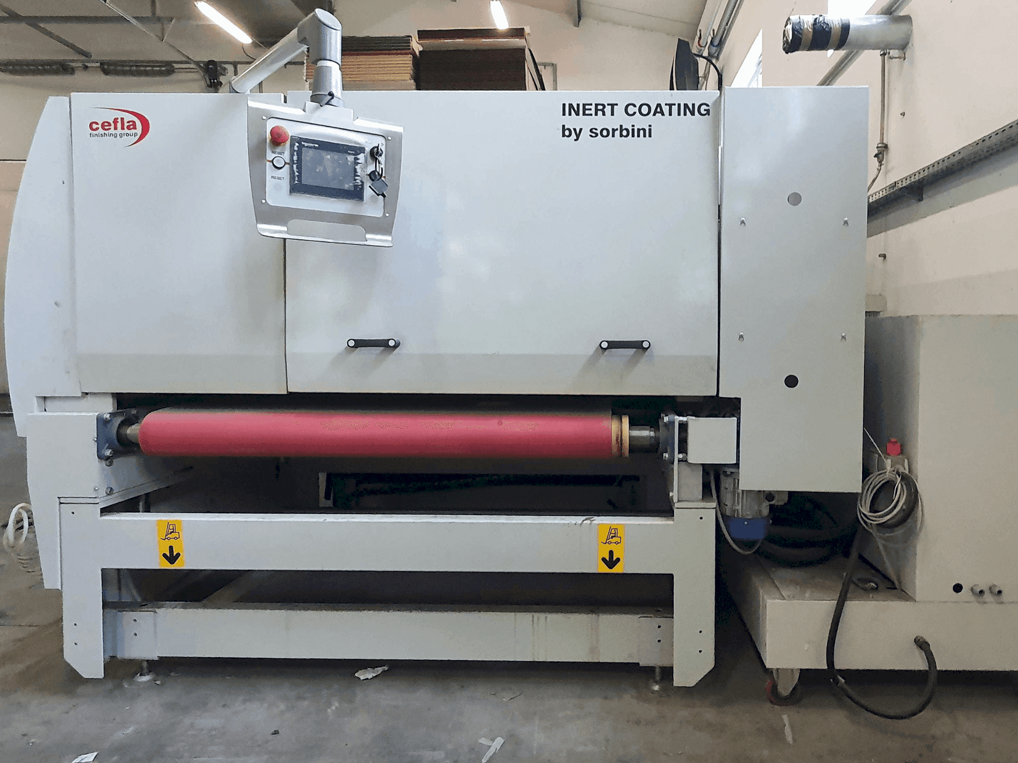 Вид станка CEFLA INTER-TEC  спереди