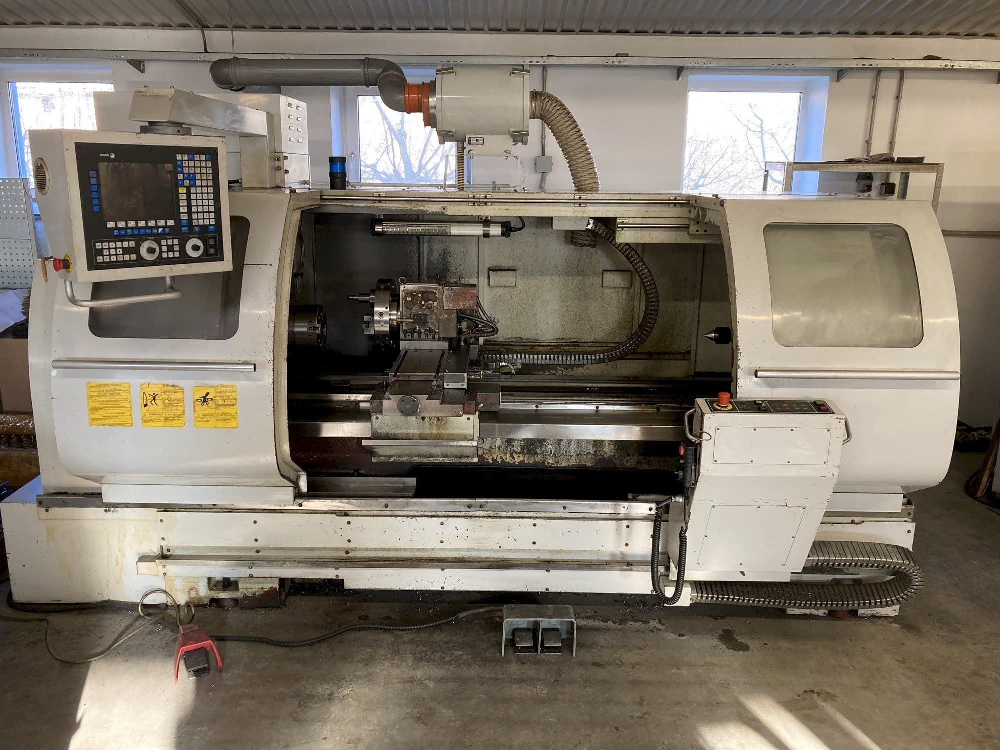 Вид станка FERMAT SF 48-1500 CNC спереди