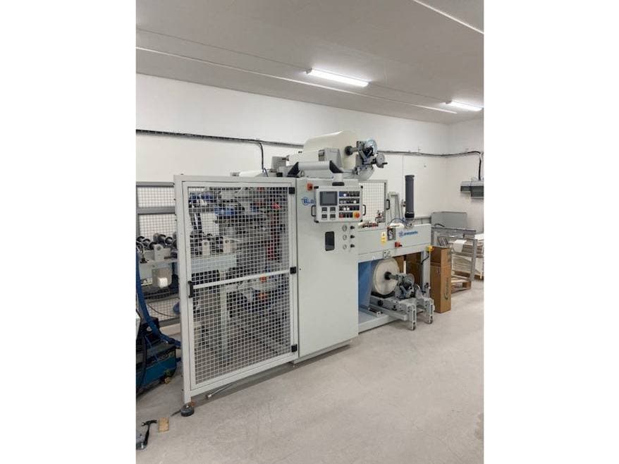 Вид станка Barberan .  спереди