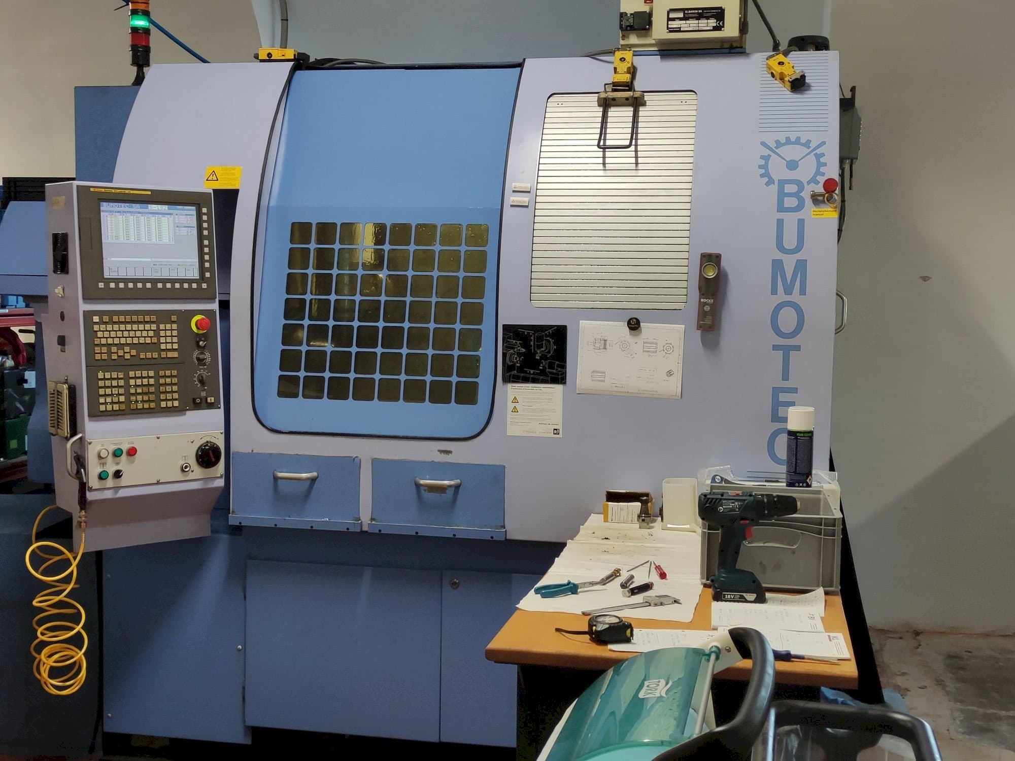 Вид станка Bumotec S-192FT спереди